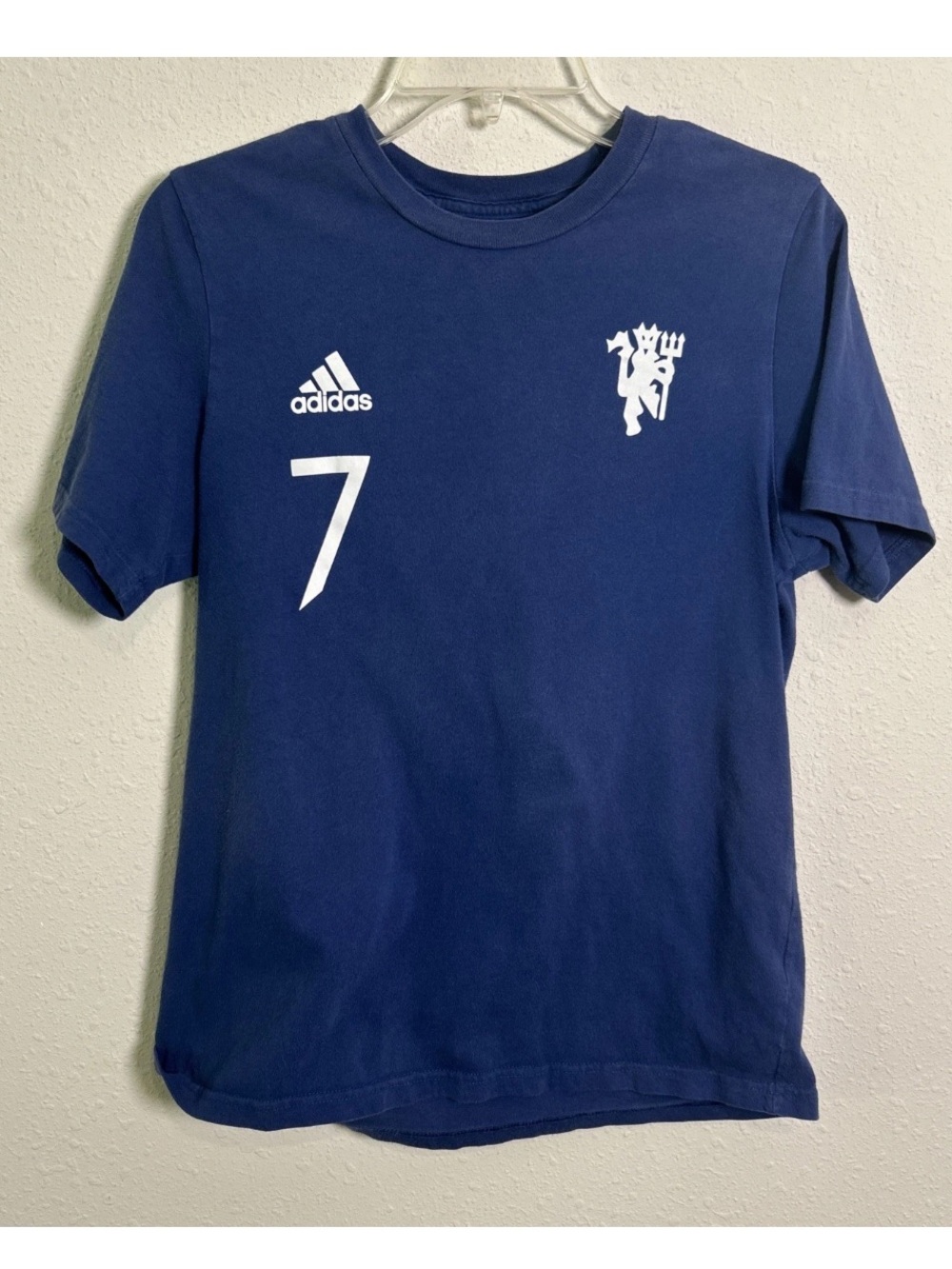 Adidas Amplifier Cristiano Ronaldo Manchester United #7 T-Shirt Men’s Med Soccer